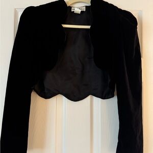 Dave & Johnny Elegant Black Dress - Small